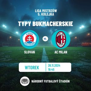 Slovan AC Milan typy kursy